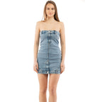 Moschino Multicolor Cotton Casual Dress