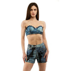 Moschino Multicolor Viscose Tank Tops