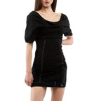 Moschino Multicolor Cotton Casual Dress