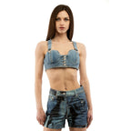 Moschino Multicolor Cotton Tank Tops
