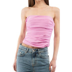 Moschino Multicolor Marabou Tank Tops