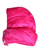 Dolce & Gabbana Men Pink Logo Print Whole Head Wrap Capello Hat