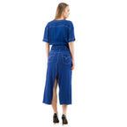 Moschino Multicolor Marabou Casual Dress