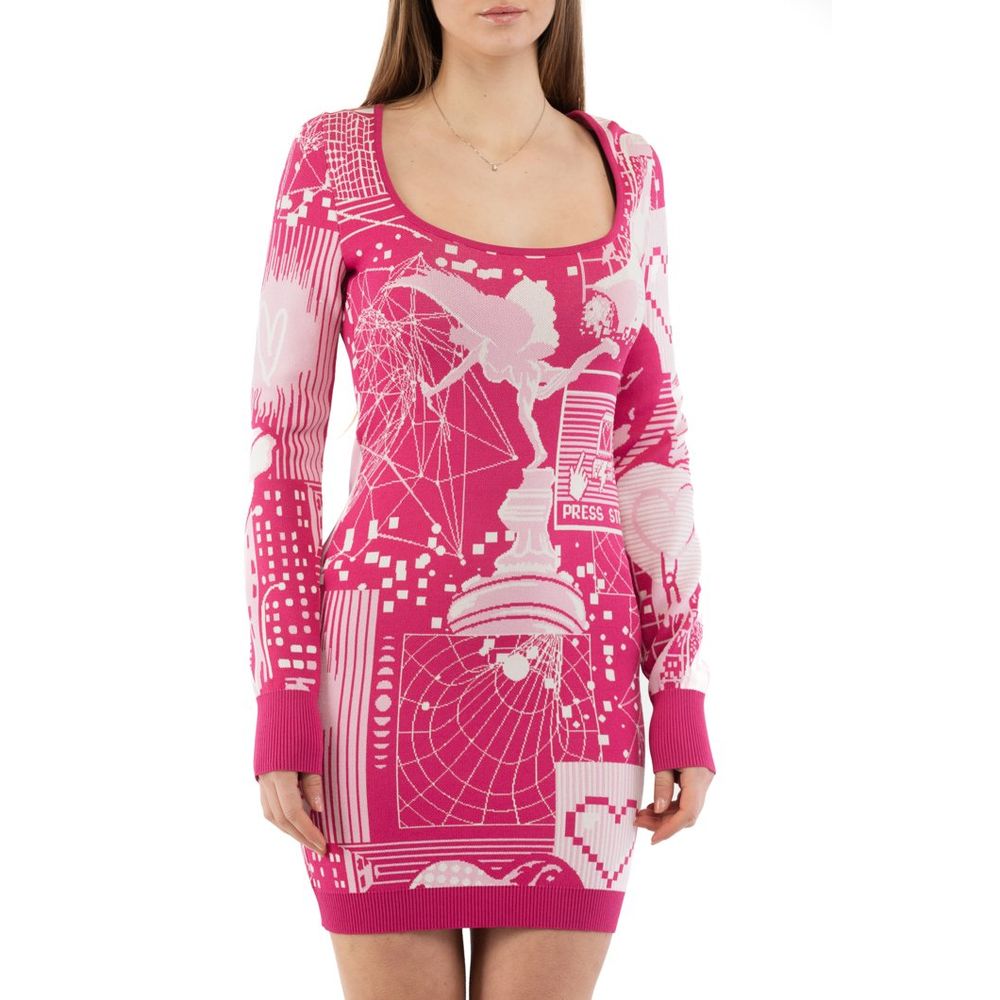 Moschino Multicolor Viscose Casual Dress