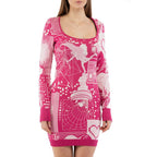Moschino Multicolor Viscose Casual Dress