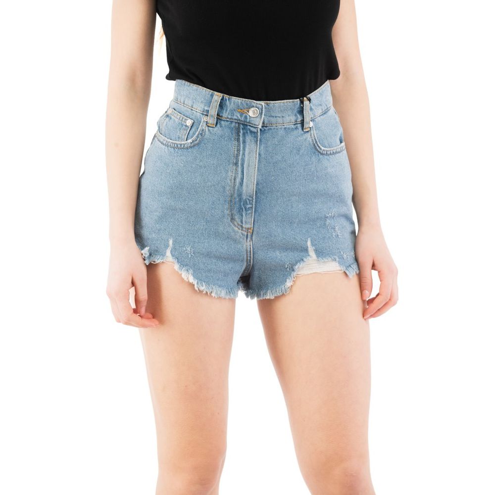 Moschino Multicolor Cotton Short And Mini Shorts