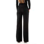 Moschino Black Polyester Dress Pants