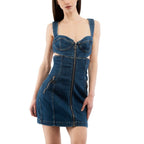 Moschino Multicolor Cotton Casual Dress