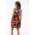 Moschino Multicolor Cotton Casual Dress