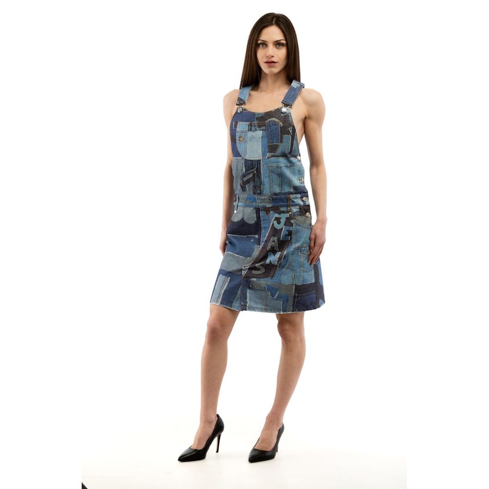 Moschino Multicolor Cotton Casual Dress