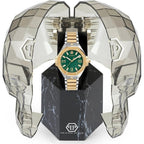 Philipp Plein Gold Stainless Steel Dress Watch