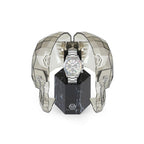 Philipp Plein Gray Stainless Steel Dress Watch