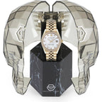 Philipp Plein Gold Stainless Steel Dress Watch