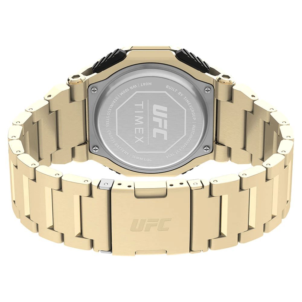 Timex Gold Stainless Steel Sport Watch