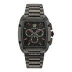 Versace Black Stainless Steel Dress Watch