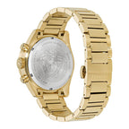 Versace Gold Stainless Steel Dress Watch