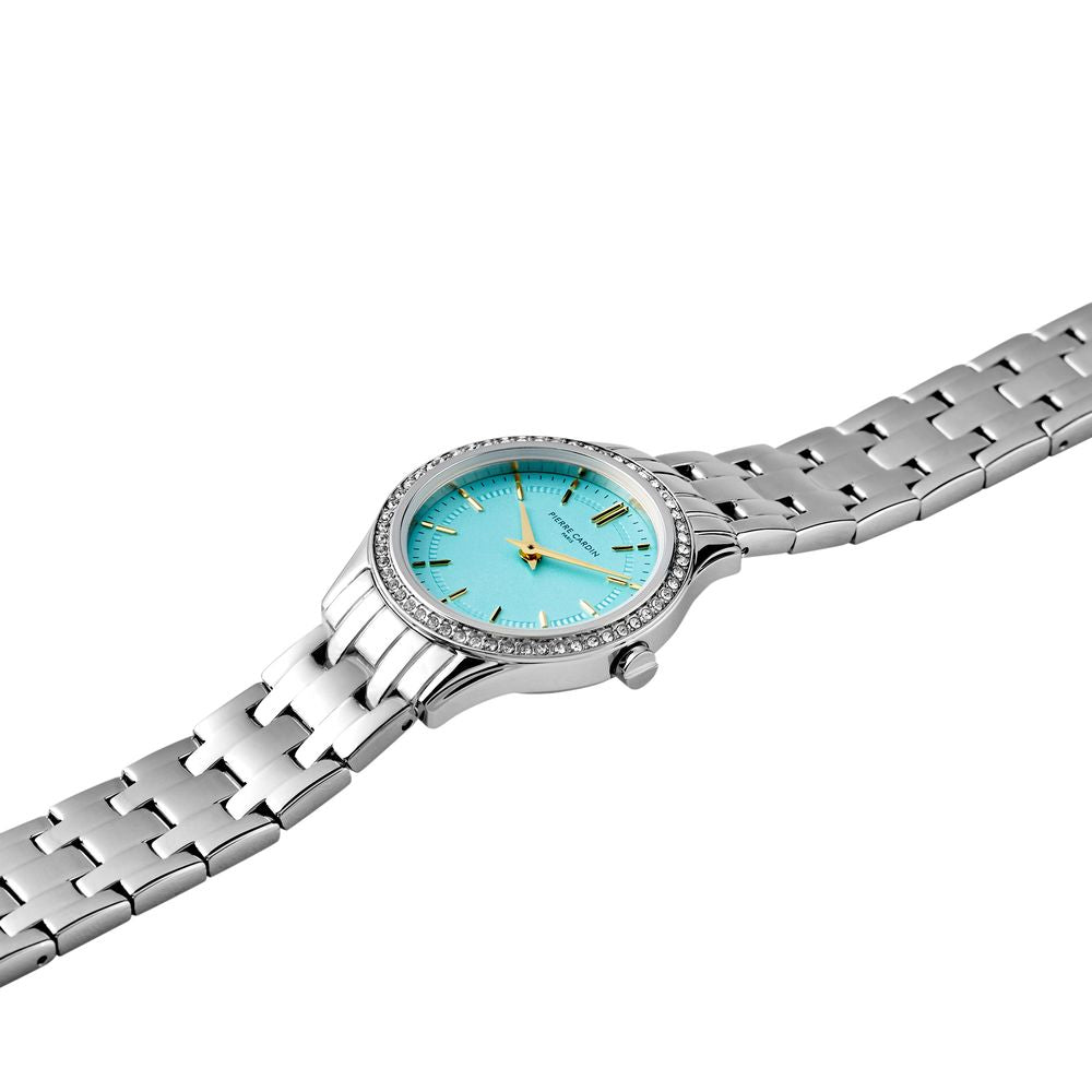 Pierre Cardin Gray Stainless Steel Dress Watch