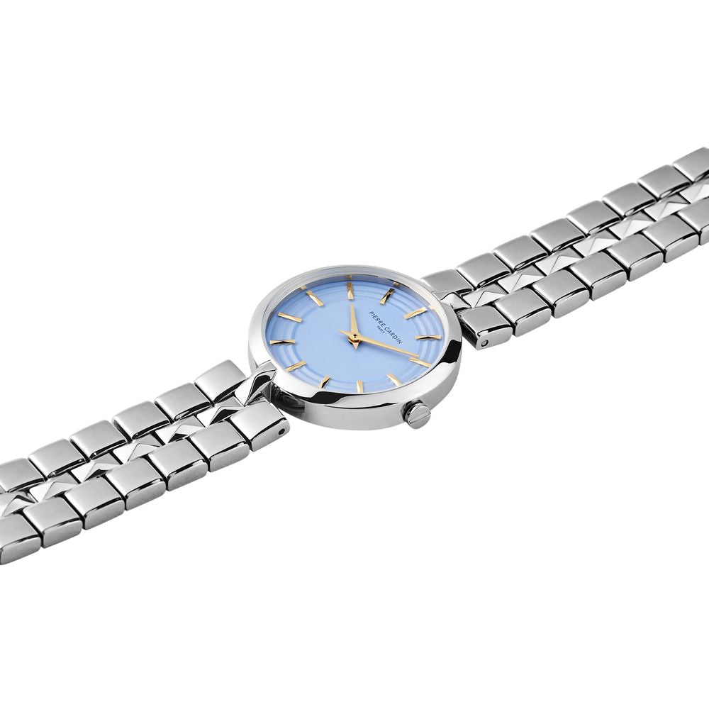 Pierre Cardin Gray Stainless Steel Dress Watch