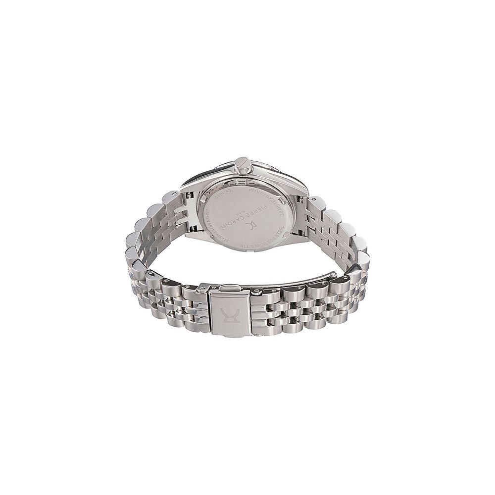 Pierre Cardin Gray Stainless Steel Dress Watch