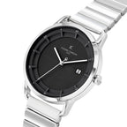 Pierre Cardin Gray Stainless Steel Dress Watch