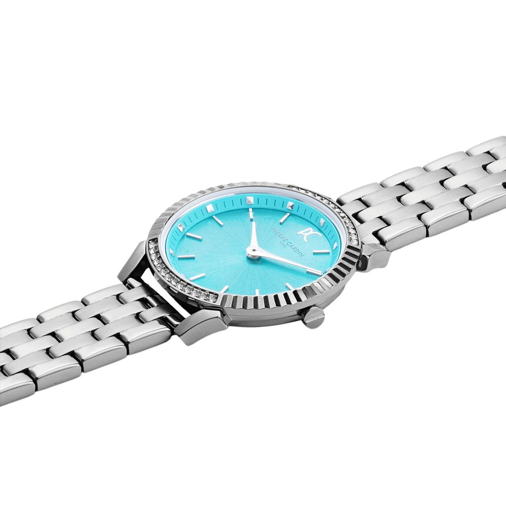 Pierre Cardin Gray Stainless Steel Bracelet Watch