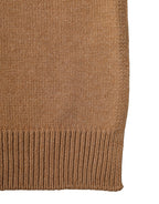 Dolce & Gabbana Brown Cashmere Knitted Men Neck Warmer One Size Scarf