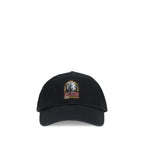 Parajumpers Black Cotton Cap (Baseball Hat)