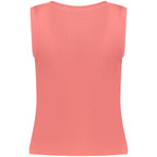 Tommy Hilfiger Pink Cotton Women's Tank Top
