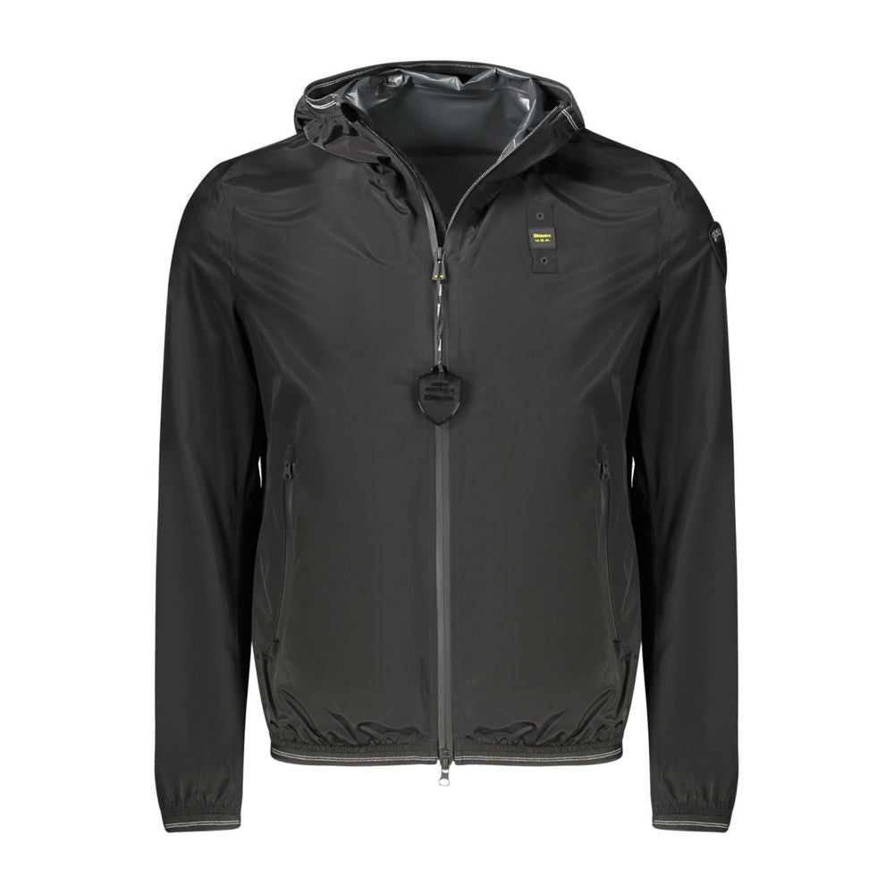 Blauer Black Poliammide Men's Jacket