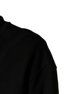 Dolce & Gabbana Black Cotton Crew Neck Sweatshirt  Sweater