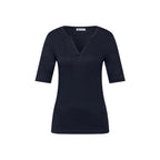 Street One Blue Cotton T-Shirt