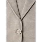 Street One Beige Polyacrylic Blazer