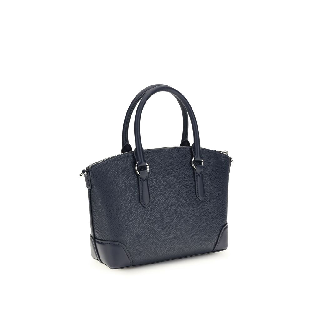 Michael Kors Black Calf Leather Bos Taurus Handbag