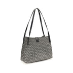 Balmain Black Cotton Shoulder Bag