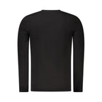 Guess Jeans Black Cotton Men T-Shirt