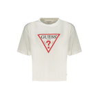 Guess Jeans White Organic Cotton Women T-Shirt