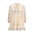Zimmermann Beige Linen Casual Dress