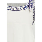 Alemais White Linen Casual Dress