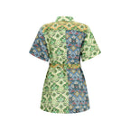 Alemais Multicolor Linen Casual Dress
