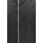 Diesel Brown Polyamide Sleeveless Jacket