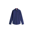Tommy Hilfiger Jeans Blue Cotton Dress Shirt