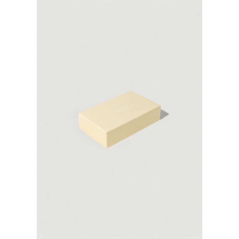 Alviero Martini Prima Classe Beige Leather Keychain