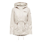 Only Beige Polyester Parka