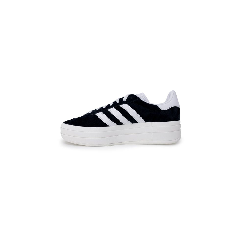 Adidas Originals Black Leather Chunky Sneakers