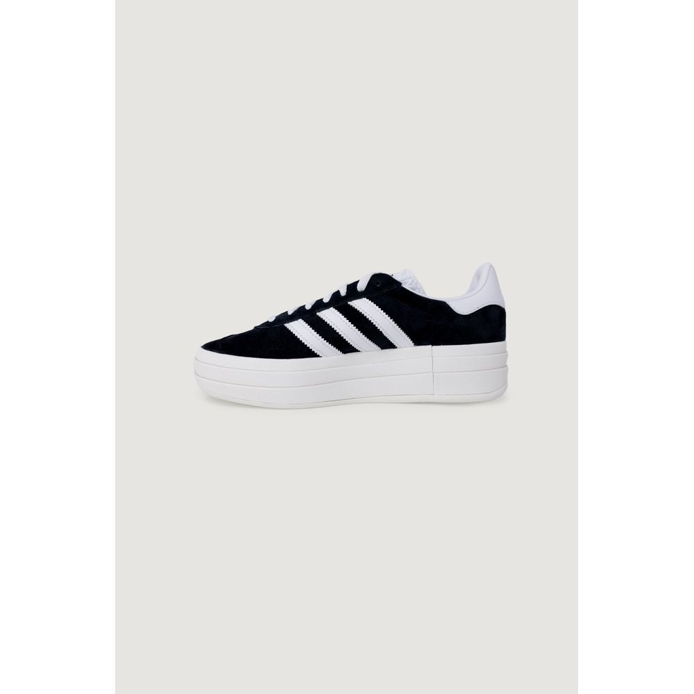 Adidas Originals Black Leather Chunky Sneakers