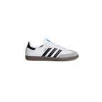Adidas Originals White Leather Athletic Sneakers