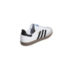 Adidas Originals White Leather Athletic Sneakers