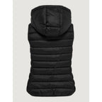 Only Black Polyester Sleveless Jacket