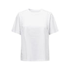 Only White Cotton T-Shirt