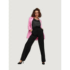 Only Black Polyester Casual Pants